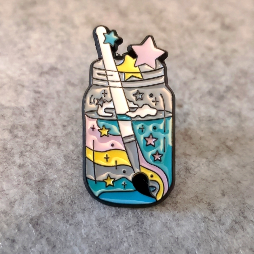 🖌️💫Paint the Stars Pin